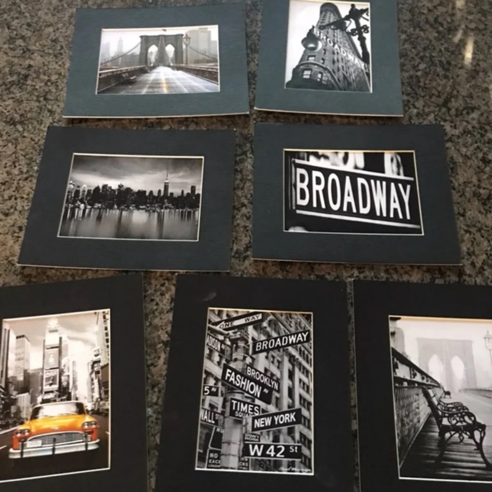 Set of NYC prints! For framing!
